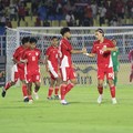 Aksi Pemain Timnas Indonesia U-23 saat Gilas Macau 5-0