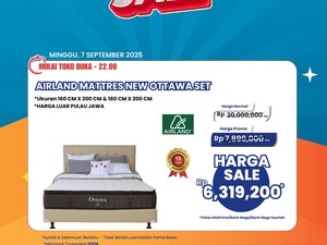 Beli Tempat Tidur di Transmart Full Day Sale Diskon Gede-gedean, Serbu!