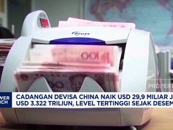Video: Cadev China Melonjak Jadi USD 3,32 Triliun,Tertinggi Sejak 2015