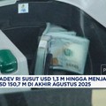 Video: Cadev RI Susut USD 1,3 Miliar di Agustus 2025