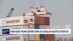 Video: Gara-gara Trump, Ekspor China ke AS Bulan Agustus Turun 33%