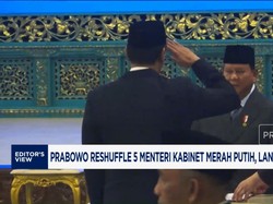 Video: Prabowo Reshuffle Kabinet, Lantik 4 Menteri Baru