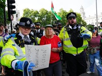 Tega, Inggris Tangkap 800 Pendemo karena Bela Palestina di London
