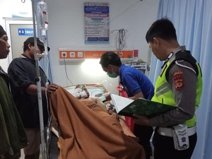 Pejalan Kaki Ditabrak Pembalap Liar di Jembatan Merah Klungkung, Kondisi Kritis