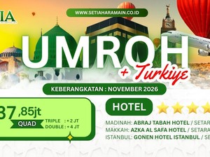 Paket Umroh Plus Turki 2025: Harga, Jadwal & Fasilitas Terbaik