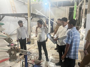 Pabrik Beras Oplosan di Serang Pakai Beras Sisa Hajatan untuk Campuran