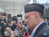 Selain Bos LPS Purbaya, Bos BP Haji Gus Irfan juga Tiba di Istana