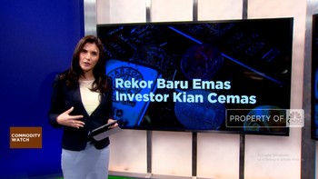 Video: Rekor Baru Emas, Investor Kian Cemas