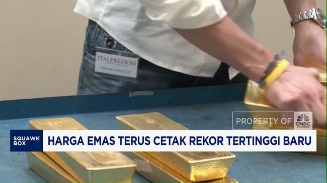 Video: Harga Emas Terus Cetak Rekor Baru, Tembus USD 3.600/Oz