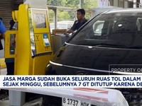 Video: Usai Demo, Jasa Marga Akhirnya Buka Seluruh Ruas Tol Dalam Kota