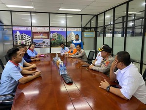 Buruh Aksi Protes Gaji Telat, Kapolres Serang Bantu Mediasi dengan Perusahaan