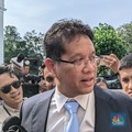 Isu Reshuffle Menguat, Pejabat Kompak Berdasi Biru Tiba di Istana