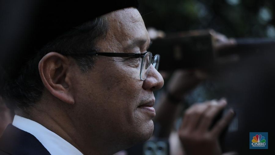 Presiden Prabowo Subianto kembali melakukan reshuffle kabinet untuk kedua kalinya. Sore ini, Prabowo resmi melantik sejumlah menteri baru di Istana Negara, Jakarta Pusat, Senin (8/9/2025). (CNBC Indonesia/Tri Susilo)