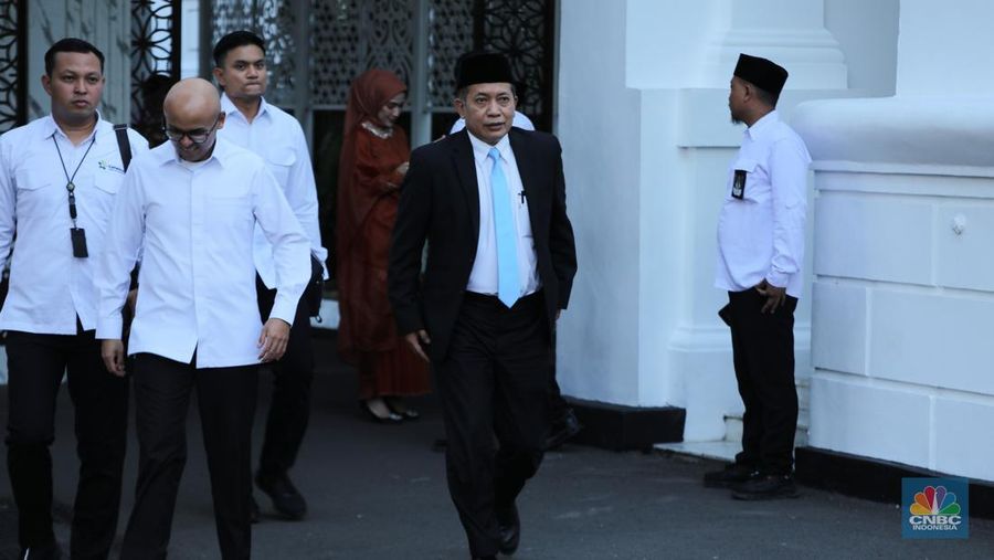 Presiden Prabowo Subianto kembali melakukan reshuffle kabinet untuk kedua kalinya. Sore ini, Prabowo resmi melantik sejumlah menteri baru di Istana Negara, Jakarta Pusat, Senin (8/9/2025). (CNBC Indonesia/Tri Susilo) Presiden Prabowo Subianto kembali melakukan reshuffle kabinet untuk kedua kalinya. Sore ini, Prabowo resmi melantik sejumlah menteri baru di Istana Negara, Jakarta Pusat, Senin (8/9/2025). (CNBC Indonesia/Tri Susilo)