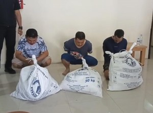 Duit Curian Rp 10 Miliar Disimpan dalam Karung, Ini Penampakannya