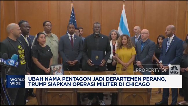Video: Pentagon Jadi Departemen Perang, Trump Siapkan Operasi Militer