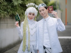 Viral Wanita RI Nikah Mandiri di Jepang, Usai Akad Jalan Kaki Bawa Gembolan