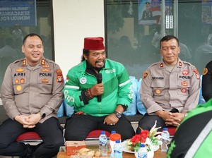 Polisi dan Komunitas Ojol di Bekasi Sinergi Jaga Keamanan