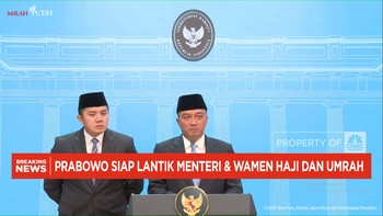 Video: Prabowo Lantik Menteri & Wakil Menteri Haji dan Umrah Hari Ini