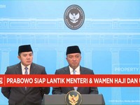 Video: Prabowo Lantik Menteri & Wakil Menteri Haji dan Umrah Hari Ini