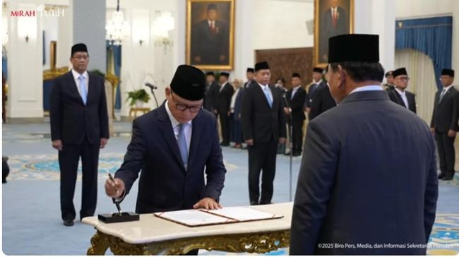 Janji Mukhtarudin yang Dilantik Prabowo jadi Menteri Pekerja Migran RI