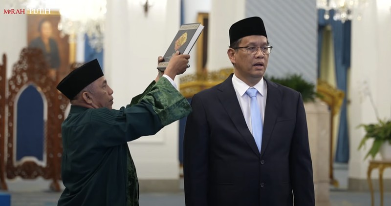 Presiden Prabowo Subianto melakukan pergantian (reshuffle) menteri di Kabinet Merah Putih. (CNBC Indonesia/Emir Yanwardhana)
