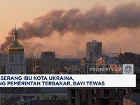 Video: Rusia Serang Ukraina, Gedung Pemerintah Terbakar - Bayi Tewas
