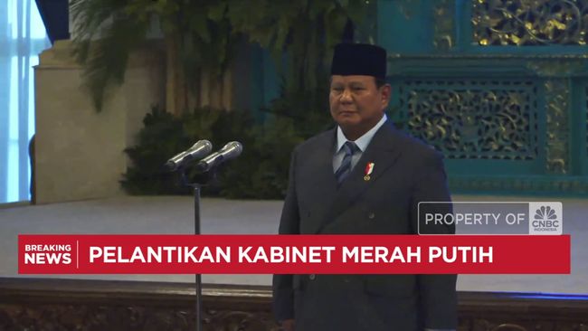 Video: Sah! Prabowo Lantik 4 Menteri Baru dan 1 Wakil Menteri