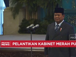 Video: Sah! Prabowo Lantik 4 Menteri Baru dan 1 Wakil Menteri