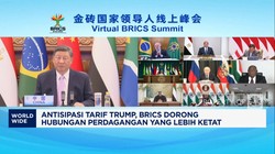 Video: Antisipasi Tarif Trump, BRICS Perkuat Integrasi Dagang Anggota