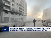 Video: Netanyahu Ultimatum Warga Gaza Untuk Segera Meninggalkan Kota