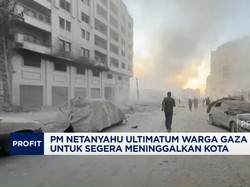 Video: Netanyahu Ultimatum Warga Gaza Untuk Segera Meninggalkan Kota