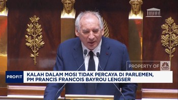 Video: Kalah Mosi di Parlemen, PM Prancis Francois Bayrou Lengser
