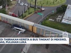Video: Tragedi Tabrakan Kereta & Bus Tingkat di Meksiko