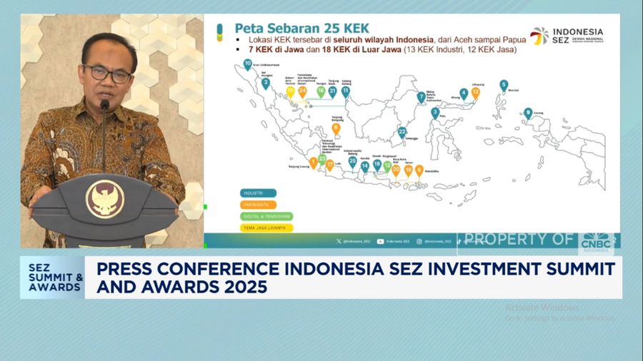 Indonesia SEZs Investment Summit and Awards 2025(CNBC Indonesia TV)