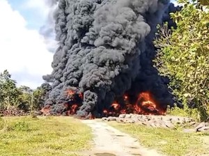 Kronologi Pabrik Ban Bekas di Konawe Selatan Terbakar Tewaskan 1 Pekerja