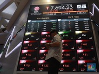 IHSG Sesi I Koreksi 1,66%, Balik Lagi ke Level 7.600-an