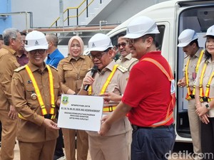 Pramono-Andra Soni Resmikan IPA Pesanggrahan, Suplai Air Bersih Jakarta-Banten