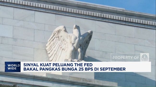Video: Sinyal Kuat The Fed Pangkas Bunga 25 Bps di September