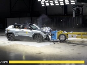 Hasil Uji Tabrak Mobil Listrik Suzuki e Vitara