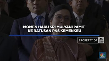 Video: Momen Haru Sri Mulyani Pamit ke Ratusan PNS Kemenkeu
