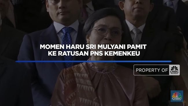 Video: Momen Haru Sri Mulyani Pamit ke Ratusan PNS Kemenkeu