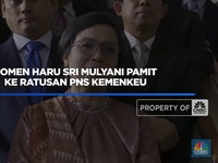 Video: Momen Haru Sri Mulyani Pamit ke Ratusan PNS Kemenkeu