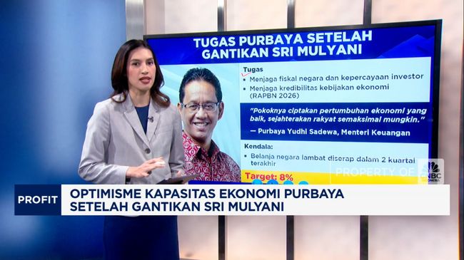Video:Optimisme Kapasitas Ekonomi Purbaya Setelah Gantikan Sri Mulyani