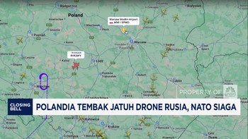 Video: Polandia Tembak Jatuh Drone Rusia, NATO Siaga