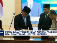 Video: Jadi Menteri Koperasi, Ini Perintah Prabowo ke Ferry Juliantono