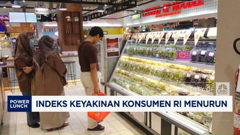 Video: Indeks Keyakinan Konsumen RI di Agustus 2025 Menurun