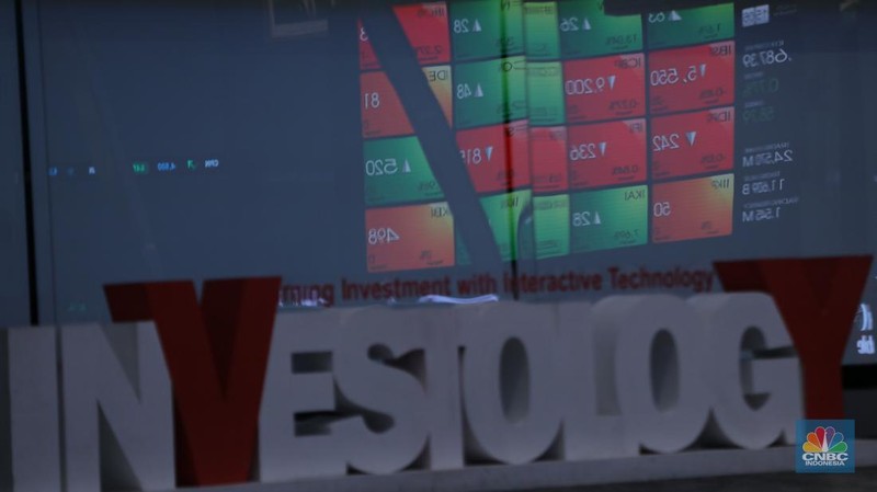 Layar menampilkan pergerakan Indeks Harga Saham Gabungan (IHSG) di Kantor Bursa Efek Indonesia (BEI), Jakarta, Rabu (10/9/2025). (CNBC Indonesia/Faisal Rahman)