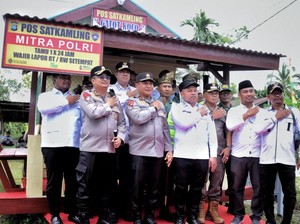 Polda Riau Hidupkan Pengamanan Swakarsa Lewat Green Satkamling