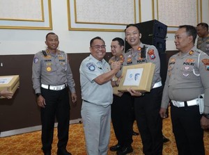 Satlantas Polres Nganjuk Sabet Juara 1 Penurunan Laka Lantas